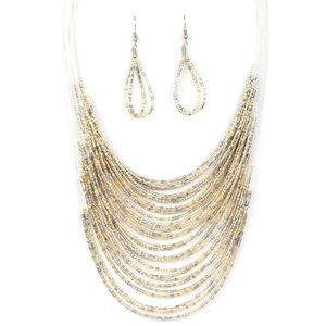 Catwalk Queen – Multi Necklace Earring Jewelry Set
